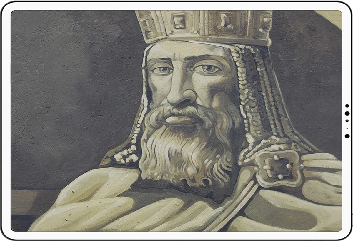 El nuevo mural dedicado al Rey Alfonso IX