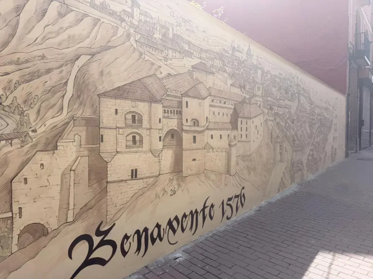 Mural benavente 1576 de carlos adeva