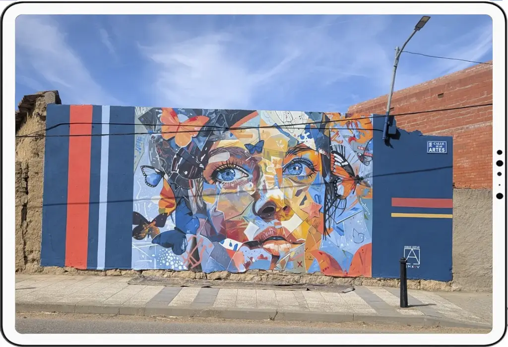 Mural carlos adeva villavendimio